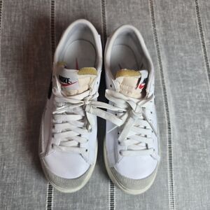 Nike White and Gray Sneakers